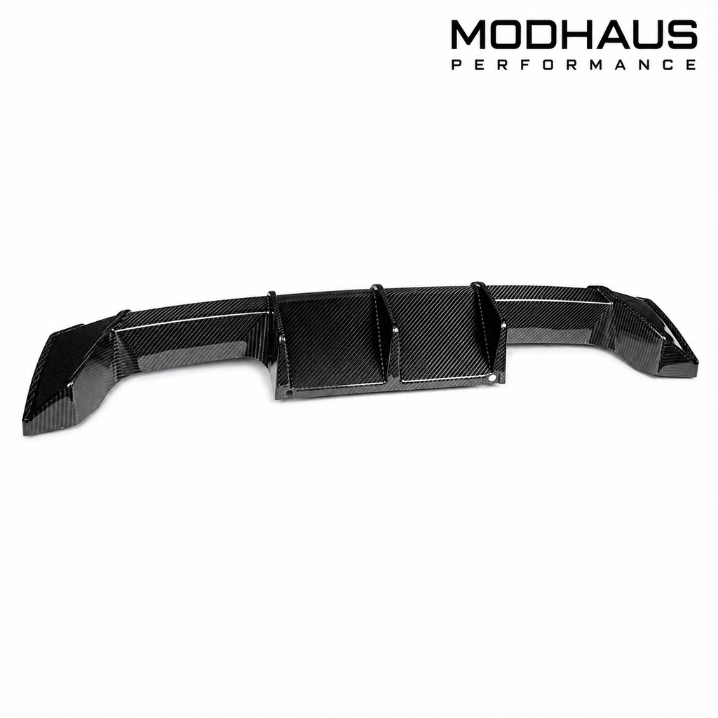 BMW G80 M3 & G82 M4 Carbon Fiber Rear Diffuser | 2021+ | MODHAUS Performance