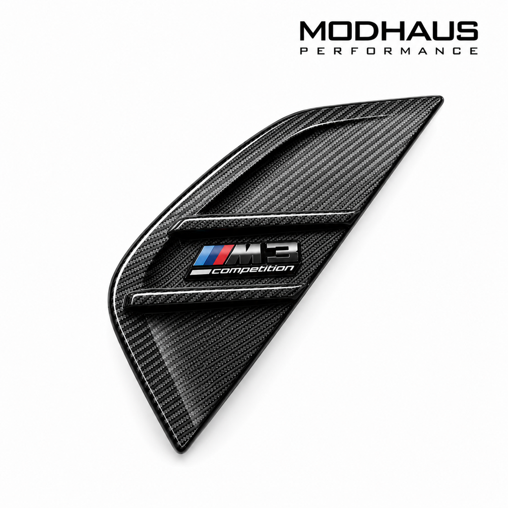 BMW M3 M4 Carbon Fiber Fender Vent Trim – G87 G80 G82