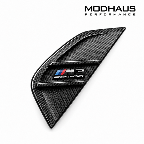 BMW M3 M4 Carbon Fiber Fender Vent Trim – G87 G80 G82