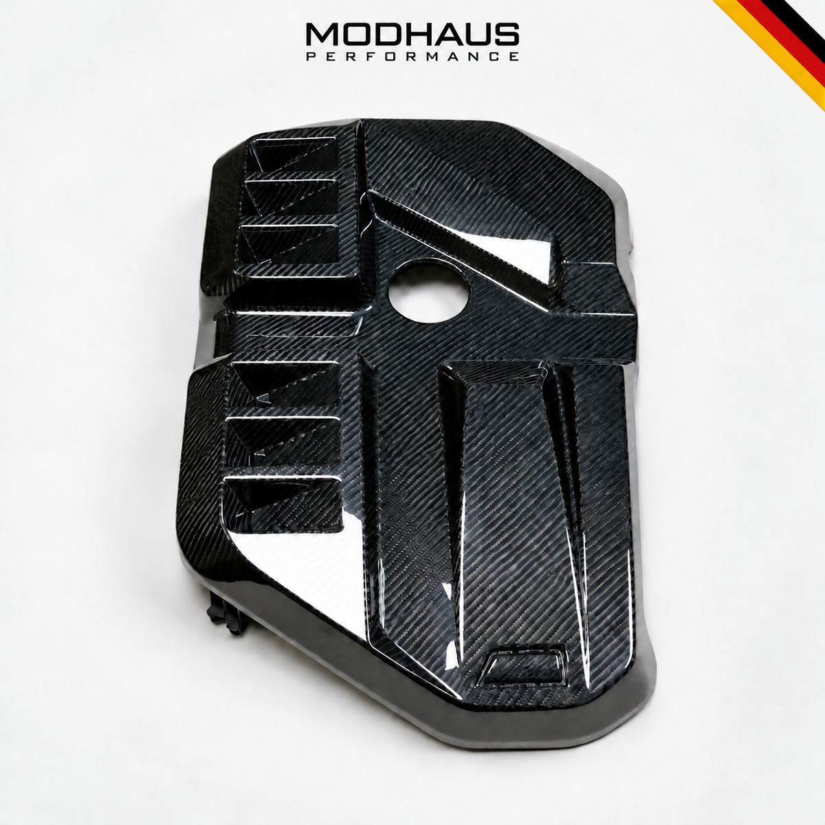 Carbon fiber engine cover